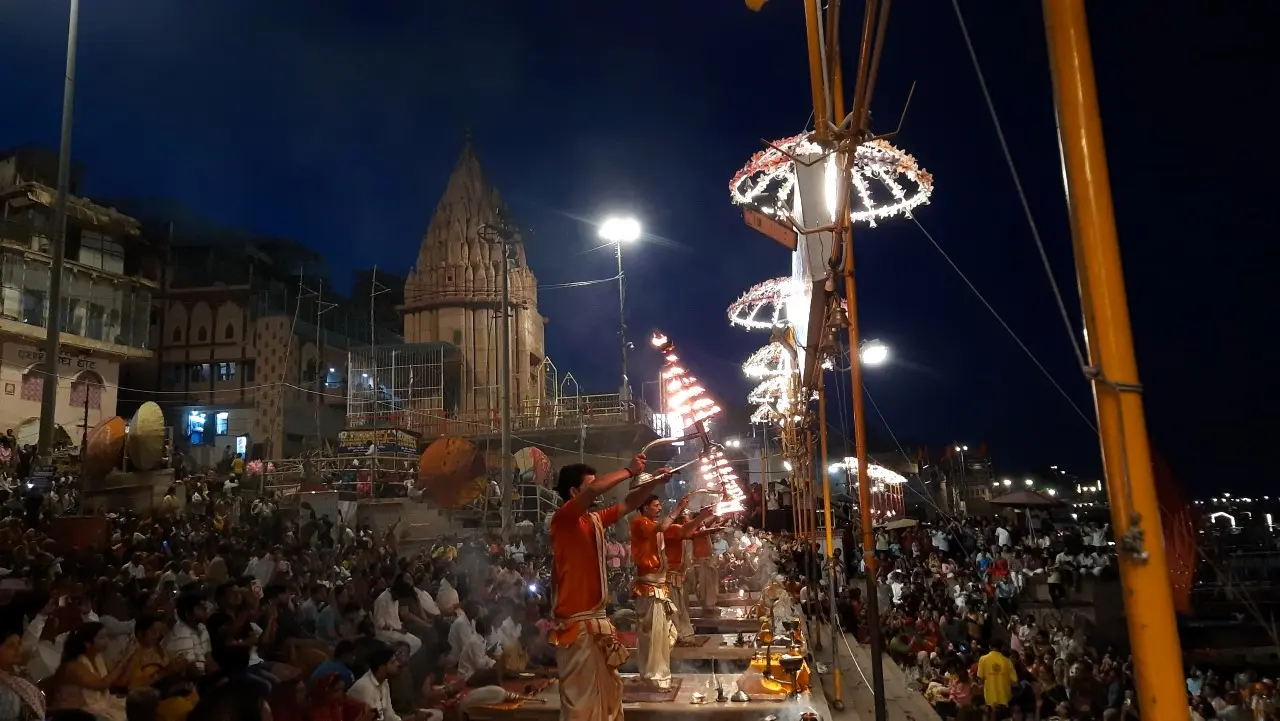 Sunset boat Ride in Ganges
