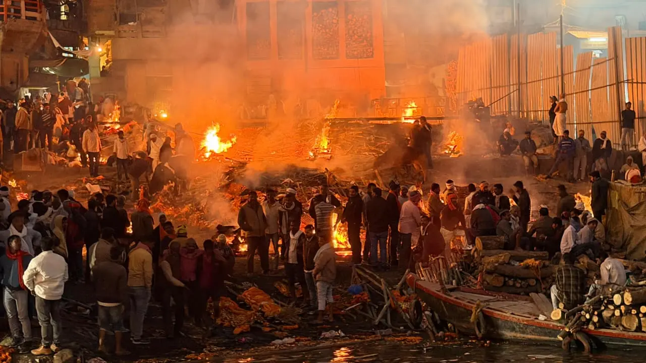 Cremation Ghat of Varanasi